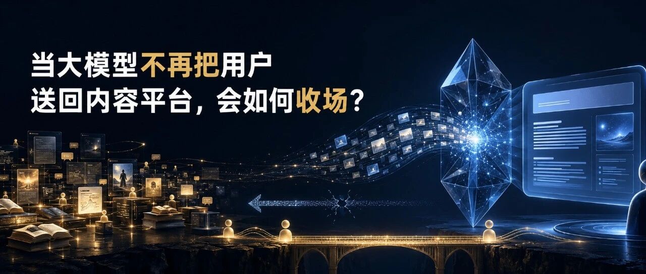 当大模型不再把用户送回内容平台，会如何收场？